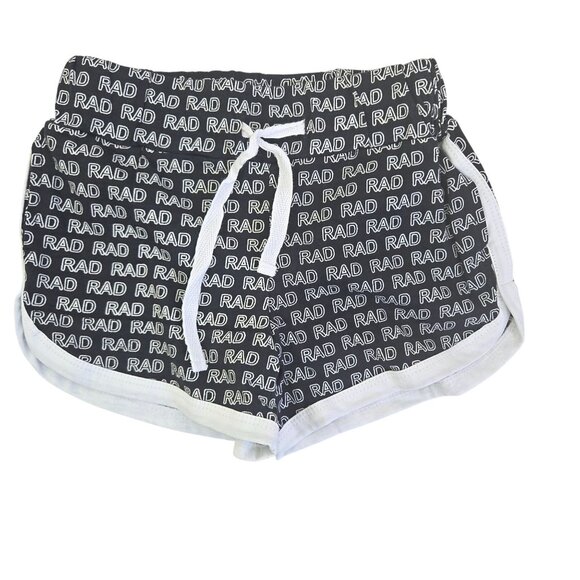 Jr. Cooper Kids Size 3 "Rad" Print Black & White Shorts 4156 - Picture 1 of 6